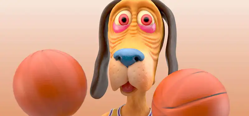 Yu Murata and Christopher Rutledge's “Larry” Takes the Dogs Out (to Play Basketball)