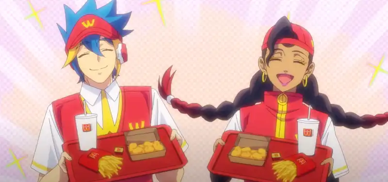 McDonald's has launched a luxury anime-themed marketing campaign, including 4 Wcdondal shorts from "Naruto" producer Clown